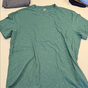 J. Crew Sea Green Short Sleeve Tee